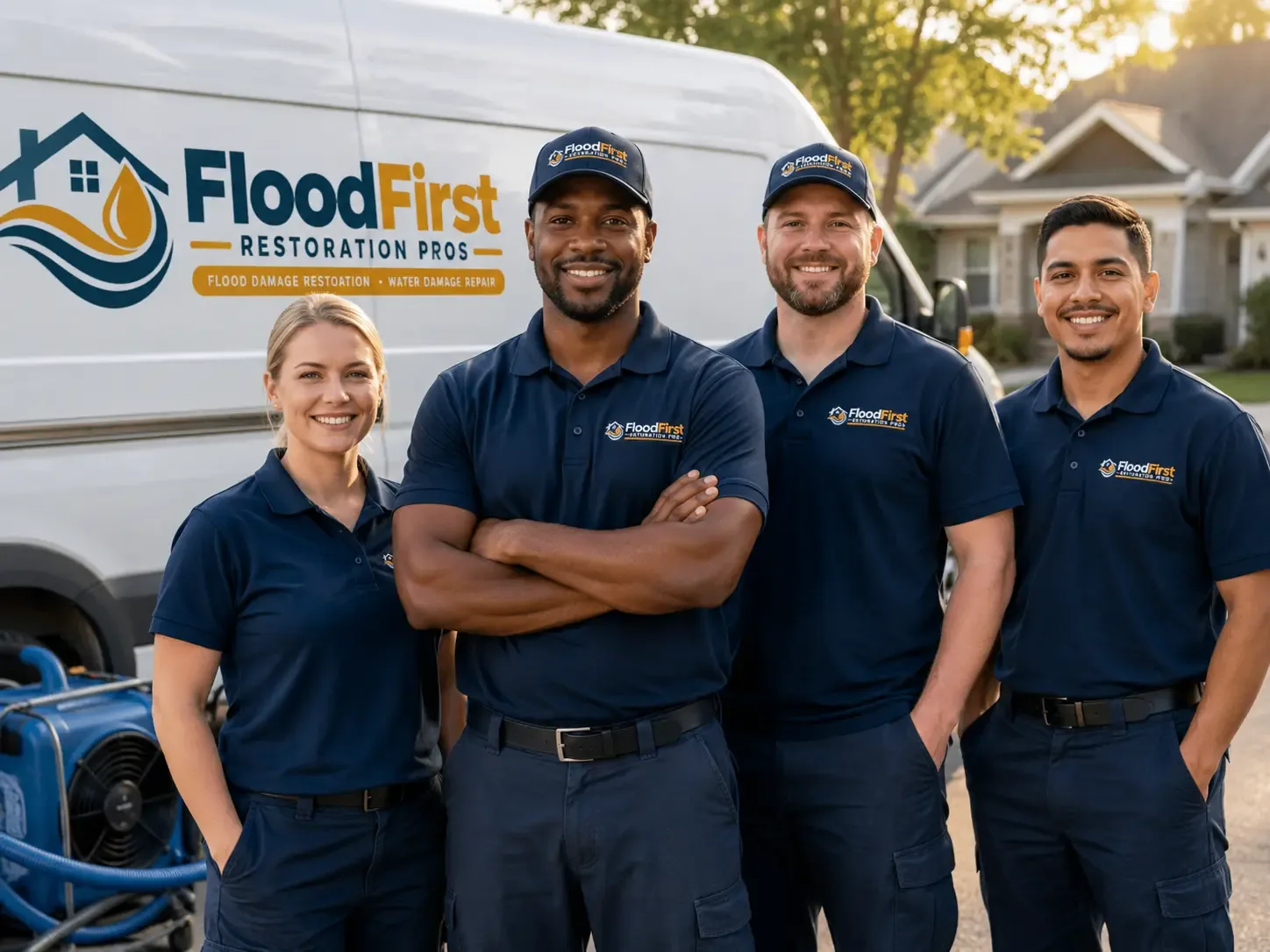 Flood Damage Restoration company in Townsville, NC